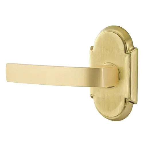 Emtek Breslin Lever with #8 Rose by Emtek