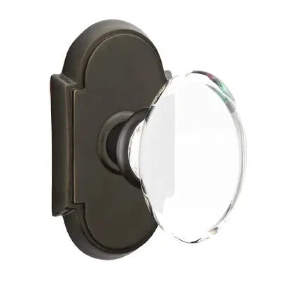 Emtek Hampton Door Knob with #8 Rose by Emtek