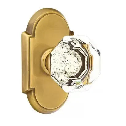 Emtek Old Town Door Knob with #8 Rose by Emtek