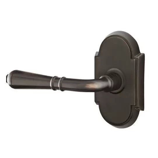 Emtek Turino Door Lever with #8 Rose by Emtek