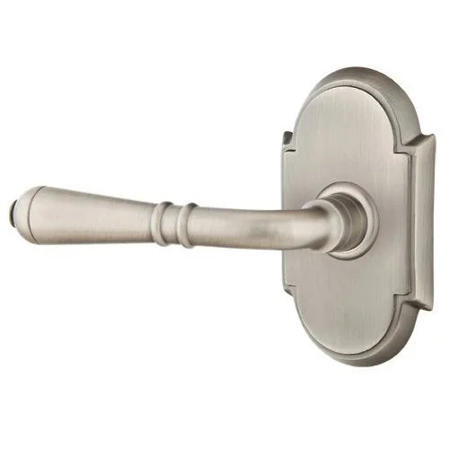 Emtek Turino Door Lever with #8 Rose by Emtek