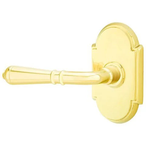Emtek Turino Door Lever with #8 Rose by Emtek