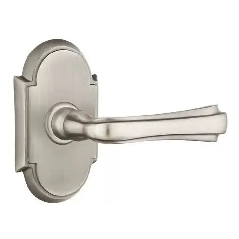 Emtek Wembley Lever with #8 Rose by Emtek