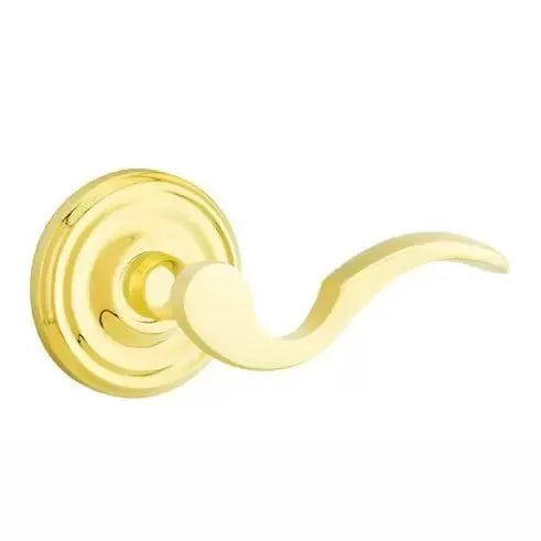 Emtek Cortina Door Lever with Regular Rose by Emtek