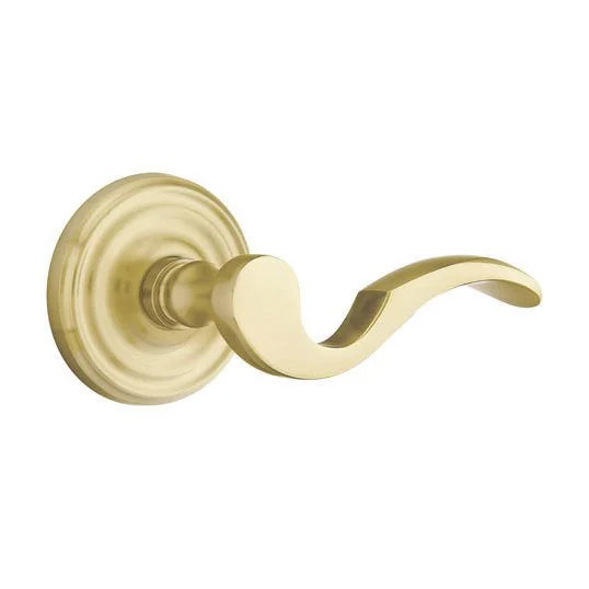 Emtek Cortina Door Lever with Regular Rose by Emtek