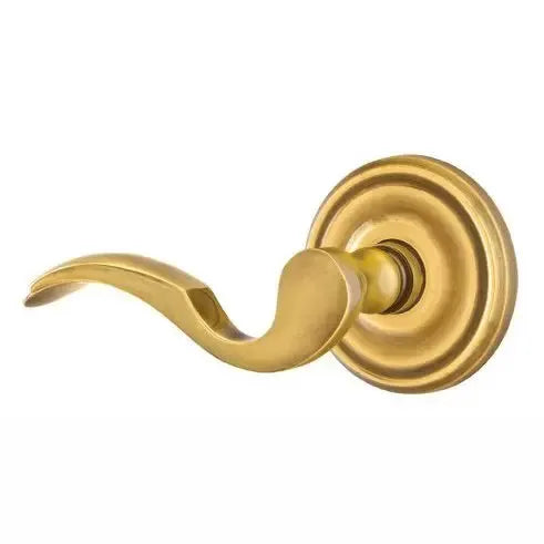 Emtek Cortina Door Lever with Regular Rose by Emtek