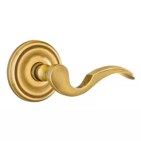 Emtek Cortina Door Lever with Regular Rose by Emtek