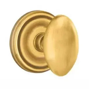 Emtek Egg Door Knob with Regular Rose by Emtek