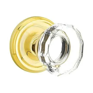 Emtek Lowell Door Knob with Regular Rose by Emtek