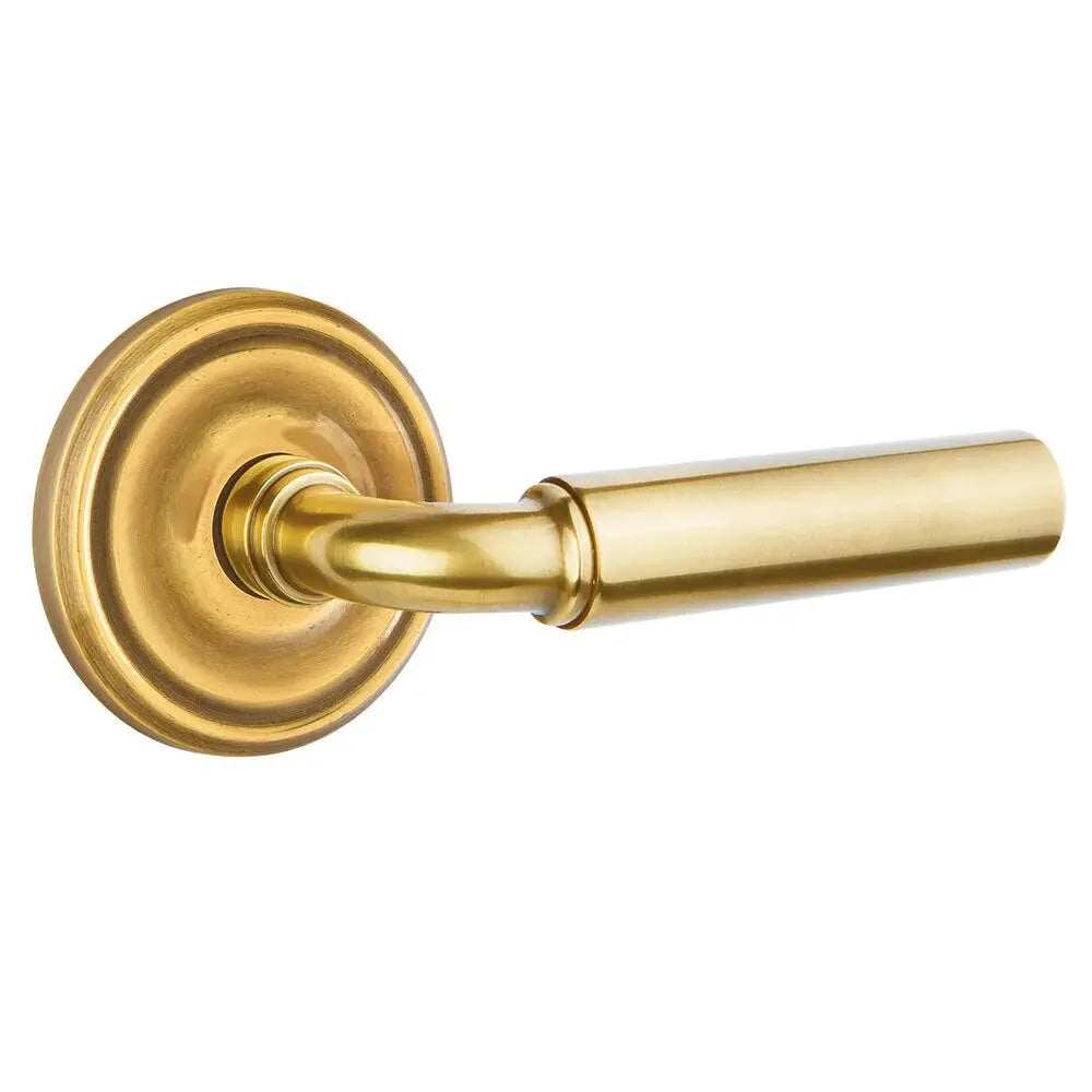 Emtek Manning Door Lever with Regular Rose by Emtek