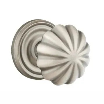 Emtek Melon Door Knob with Regular Rose by Emtek