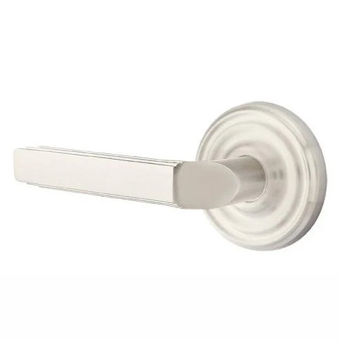 Emtek Milano Door Lever with Regular Rose by Emtek