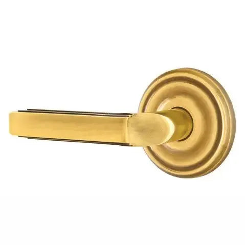 Emtek Milano Door Lever with Regular Rose by Emtek