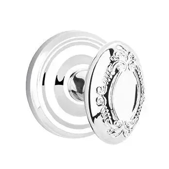Emtek Victoria Knob with Regular Rose by Emtek