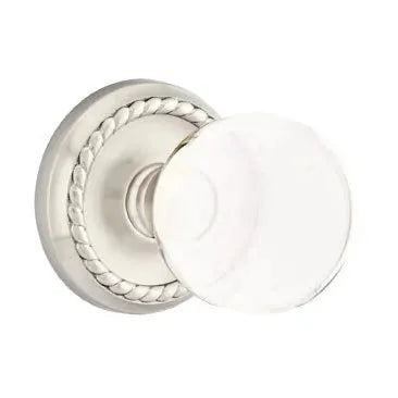 Emtek Bristol Door Knob with Rope Rose by Emtek
