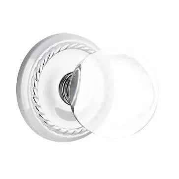 Emtek Bristol Door Knob with Rope Rose by Emtek