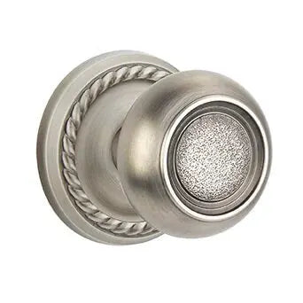 Emtek Belmont Knob with Rope Rose by Emtek