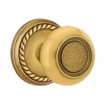 Emtek Belmont Knob with Rope Rose by Emtek