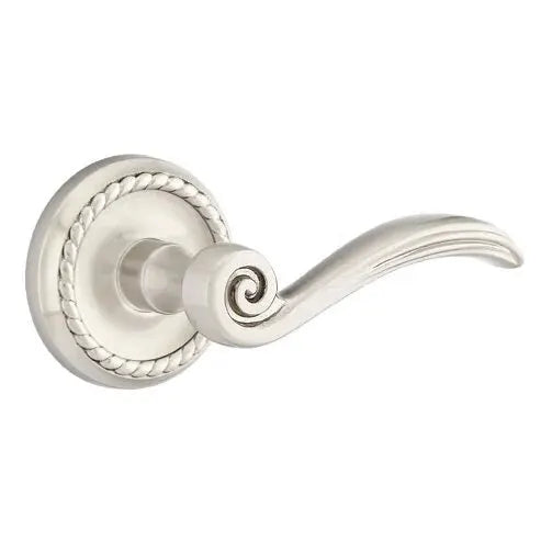 Emtek Elan Lever with Rope Rose by Emtek