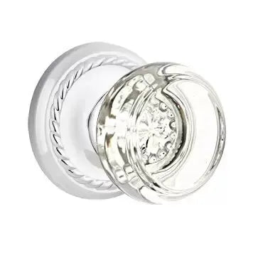 Emtek Georgetown Door Knob with Rope Rose by Emtek
