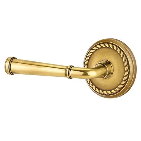 Emtek Merrimack Lever with Rope Rose by Emtek
