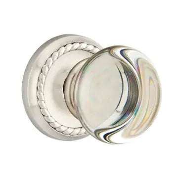 Emtek Providence Door Knob with Rope Rose by Emtek