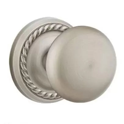 Emtek Providence Door Knob with Rope Rose by Emtek