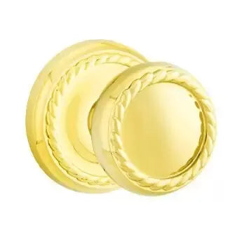 Emtek Rope Knob with Rope Rose by Emtek