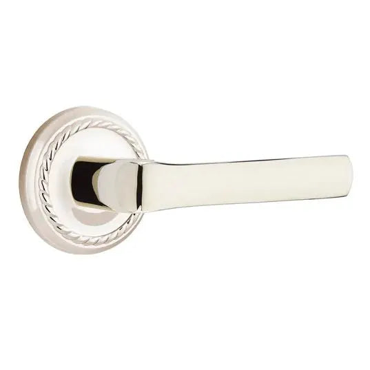 Emtek Spencer Lever with Rope Rose by Emtek