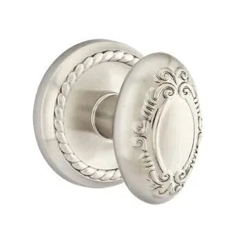 Emtek Victoria Knob with Rope Rose by Emtek