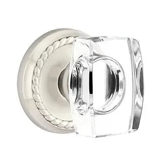 Emtek Windsor Door Knob with Rope Rose by Emtek