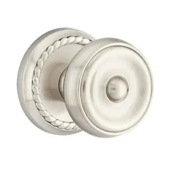 Emtek Waverly Door Knob with Rope Rose by Emtek
