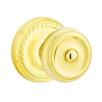 Emtek Waverly Door Knob with Rope Rose by Emtek