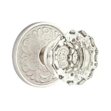 Emtek Astoria Door Knob with Lancaster Rose by Emtek