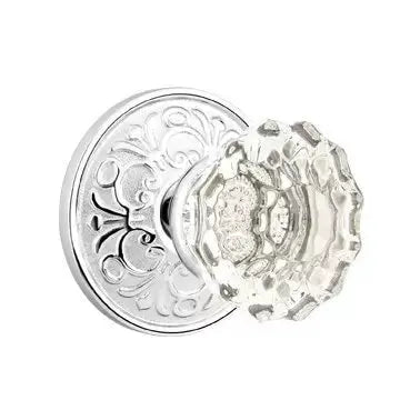 Emtek Astoria Door Knob with Lancaster Rose by Emtek