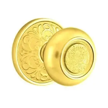 Emtek Belmont Knob with Lancaster Rose by Emtek