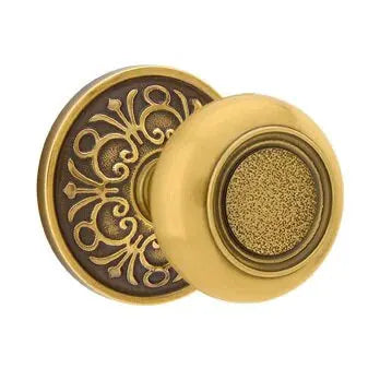 Emtek Belmont Knob with Lancaster Rose by Emtek