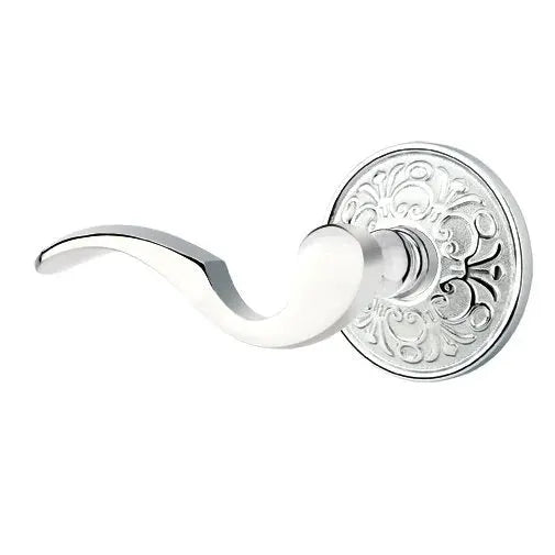 Emtek Cortina Door Lever with Lancaster Rose by Emtek