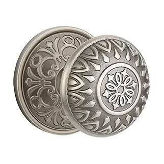 Emtek Lancaster Knob with Lancaster Rose by Emtek