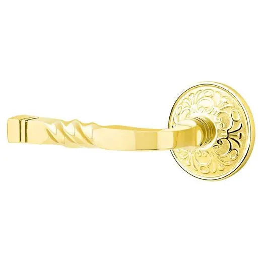 Emtek Sante Fe Lever with Lancaster Rose by Emtek