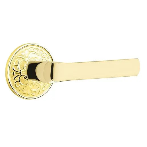 Emtek Spencer Lever with Lancaster Rose by Emtek