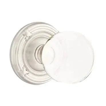 Emtek Bristol Door Knob with Ribbon and Reed Rose by Emtek