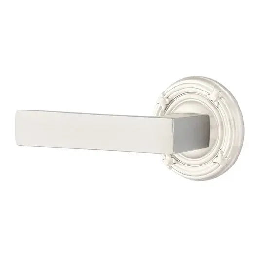 Emtek Dumont Lever with Ribbon and Reed Rose by Emtek