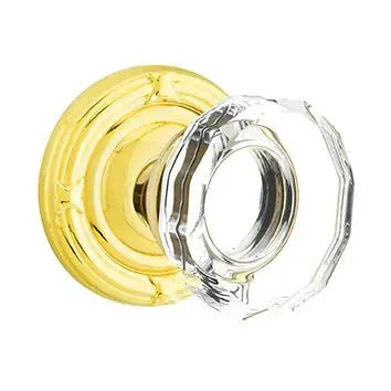 Emtek Lowell Door Knob with Ribbon and Reed Rose by Emtek