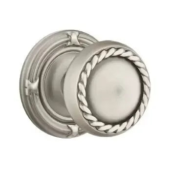 Emtek Rope Knob with Ribbon and Reed Rose by Emtek