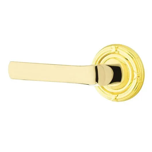 Emtek Spencer Lever with Ribbon and Reed Rose by Emtek