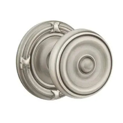 Emtek Waverly Door Knob with Ribbon and Reed Rose by Emtek