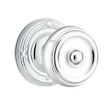 Emtek Waverly Door Knob with Ribbon and Reed Rose by Emtek