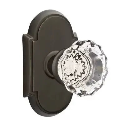 Emtek Astoria Door Knob with #8 Rose by Emtek