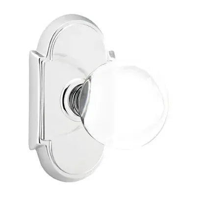 Emtek Bristol Door Knob with #8 Rose by Emtek
